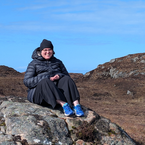 Tanja in Raasay healthy food for healthy women